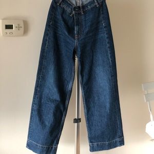 Wide leg jean